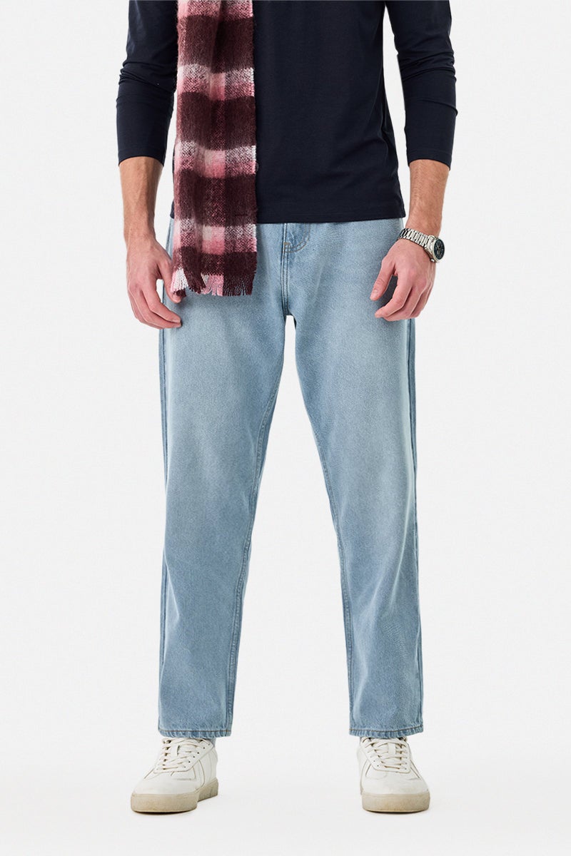 سنيتش جينز واسع مغسول - Image 1